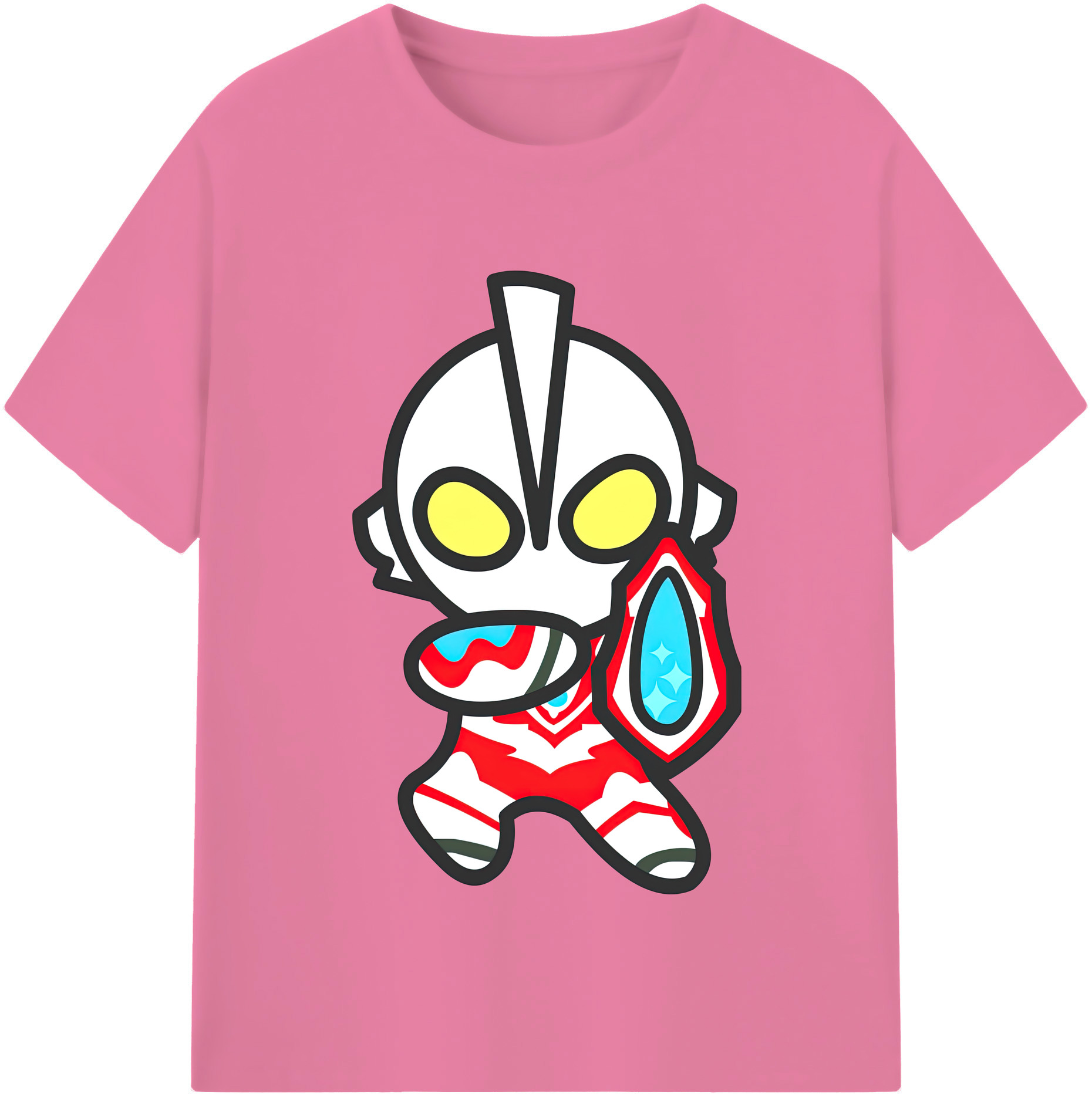 （画像用） ウルトラマン Ultraman 綿100％半袖Tシャツ（フロントプリント）